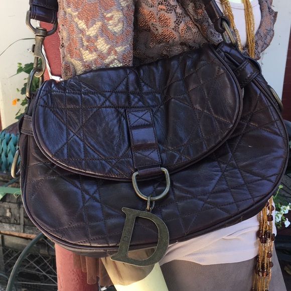 Christian Dior leather handbag - Picture 2 of 6